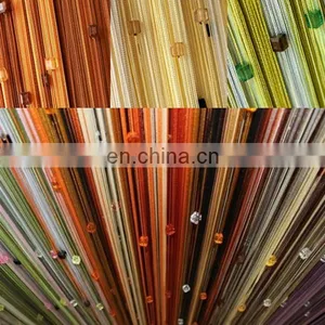 Hanging Acrylic Beaded String Door Curtains thumbnail-5