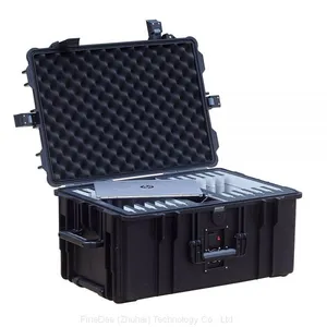 Type C Laptop Charging Cart / Chromebook Charging Trolley for School /Charging Cabinet for USB C Laptop thumbnail-1