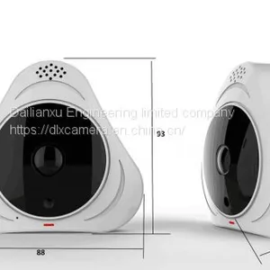 High Quality 960P 1.3Mp HD 360° Plug and Play With SD Card 3D VR Panoramic P2P Wireless WIFI IP IR Camera Two Ways Voice and APP Europe DC5V thumbnail-2