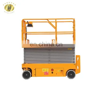 7LGTJZ Shandong SevenLift Self Propelled Telescopic Automatic Hydraulic Battery Scissor Mobile Auto Ladder Lift thumbnail-4