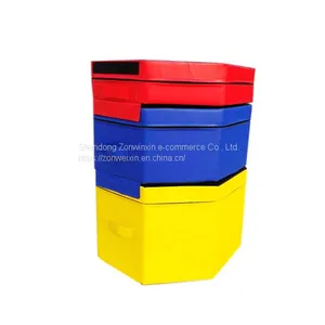 New Design Plyo Soft Octagonal Jump Box Octagonal Mat for Fitness Body Building thumbnail-1