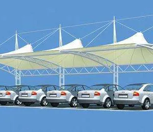Tension Membrane Anti Ultraviolet Parking Membrane thumbnail-1