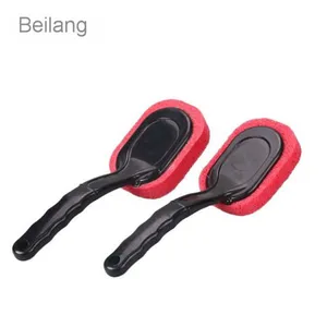Factory Price Auto Detailing Tools Car Wheel Tire Wash&Cleaning Brush With Rubber Plastic Handle thumbnail-1