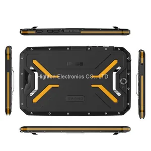 Factory 8 Inch Dustproof Waterproof Tablet With Barcode Scanner Android 9.0 UHF RFID Rugged Mobile Computer thumbnail-4