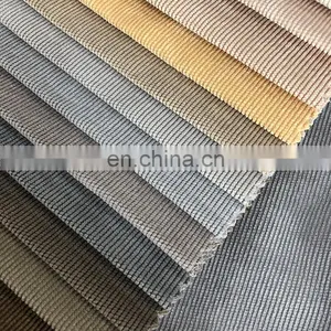 High Quality 100% Polyester Without Spandex Soft 16 Wale Corduroy Fabric For Pant/garment thumbnail-5