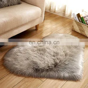 Wholesale Soft Colors Fur Rugs Faux Carpet thumbnail-2