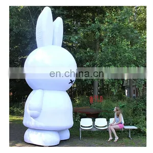 Factory Customized Cute Inflatable Rabbit Models For Attractive Ornament thumbnail-2