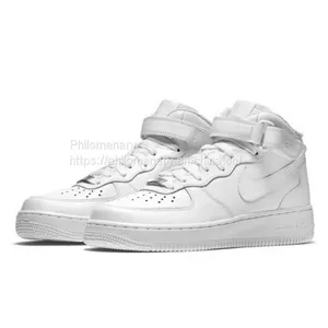Nike Air Force 1 Mid White thumbnail-1