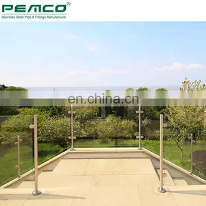 Factory Direct Sale Stand Mounted Balcony Design Stainless Steel Railing thumbnail-4