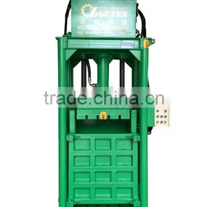 High Precision Product Hydraulic Vertical Sponge Baler Machine for Waste Paper and Hay thumbnail-1