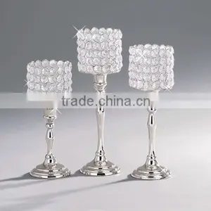 Floor Wedding Candelabra With Crystal Ball thumbnail-5