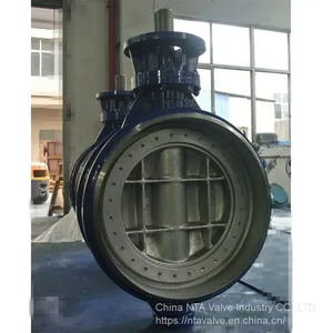 Butt Weld Eccentric Butterfly Valve / Metal Sealing, BW Connection thumbnail-1