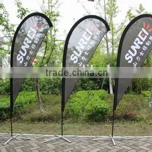 Flag Pole Teardrop Banner thumbnail-1