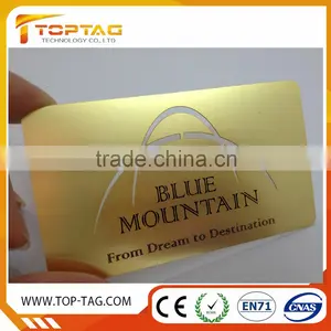 Direct Factory Metal Engraved Custom Cheap Metal Business Card thumbnail-3