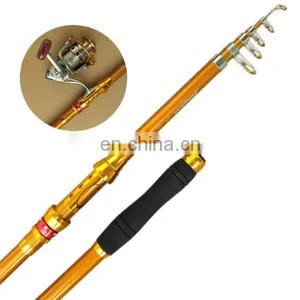 2.1M Complete Ultralight Carbon Fiber Carp Fishing Rod Kit Telescopic Fly Reel Combination Fishing Rod thumbnail-1