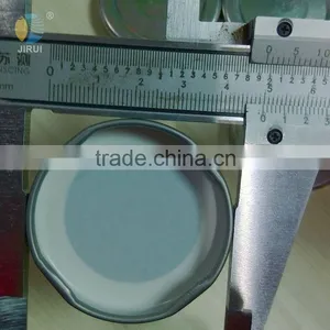 Factory Customized 48mm Silver Lug Cap With Saftey Button for Glass Bottle thumbnail-3