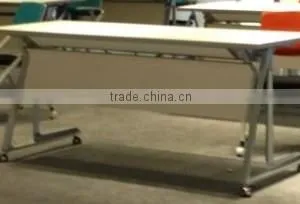 Aluminium Alloy Leg Wooden Folding Conference Table HD13B thumbnail-4
