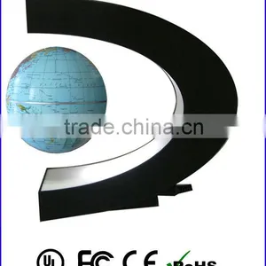 Acrylic 3' Magnetic Rotating World Globe With Light thumbnail-1