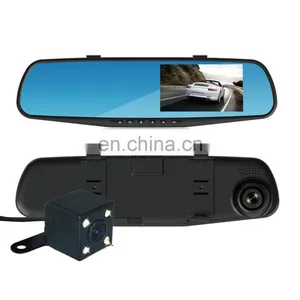 Drop Shiping GT600 Car Camera Dvr Video Recorder Rear View Mirror Night Vision 1080p Dual Front and Rear Dash Cam thumbnail-2