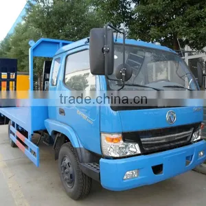 Dongfeng Flat Bed Truck for Transporting Machines thumbnail-1