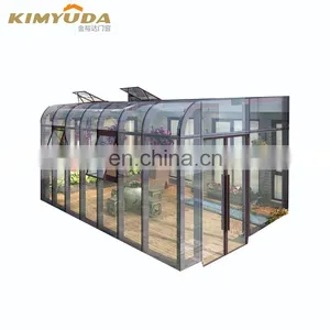 Australia Patio Enclosure Aluminium Sunrooms Gazebo Glass Garden Greenhouse Sun Room Prefab Houses For Sale Northern Ireland thumbnail-3