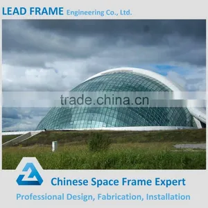 Hight Quality and Durable Steel Space Frame Dome Stained Glass Dome thumbnail-2