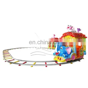 Funfair Rides Electric 16 Person Track Train for Kids thumbnail-1