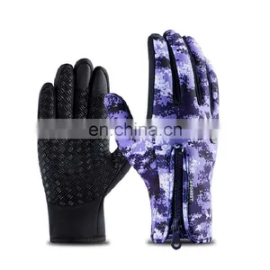Outdoor Sports Skating Cycle Motorcycle Cycling Touch Screen Windproof Waterproof Gloves thumbnail-4