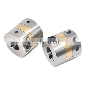 DINGJIAN Oldham Coupling Transmit Torque Rotate Cnc Stainless Steel Bronze Clamp Type Coupler Model CHCBG-S thumbnail-2