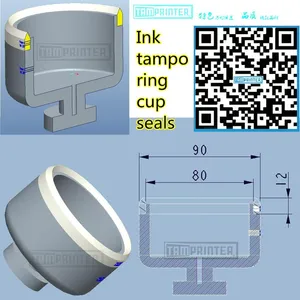 Plastic Ink Cup for Tampoprint Pad Printing Machines thumbnail-5