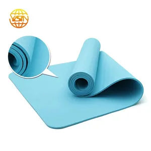 Fitness Yoga Matt Recyclable Black TPE Yoga Mat Can be Customized thumbnail-1