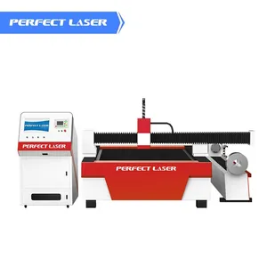 Perfect Laser 3015 Size Metal Sheet Round Pipe Square Tube Fiber Laser Cutter Cutting Machine thumbnail-2
