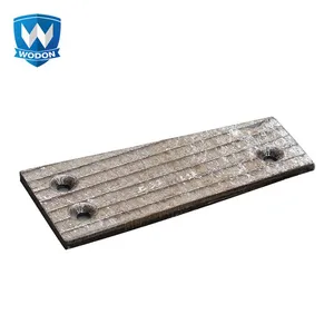 Wear Steel Plate Liner Coal Chute Bunker ASTM Wear-Resistant Steel Custom Including Cutting Welding Bending Punching thumbnail-4
