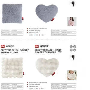 Various Electric Heated Products Including Hand Warmer, Cushion, Pad, Eyecover, Toy, Scarf, Hug Bottle, Socks With TUV Certified thumbnail-2