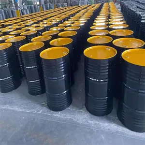 200L Iron Hoop Bucket 200l Paint Bucket Two-color Customized 19KG Wan Shuo Packaging Export-grade Steel Bucket. thumbnail-3