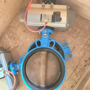 Tyco Butterfly Valves. Supply Pneumatic Wafer/flanged Butterfly Valves D671x - 16, Solenoid Valve Filters, and Limit Switches thumbnail-4
