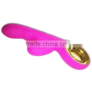 Usb Charger G Spot Clitoral Dual Vibrator Sex Rabbit Vibrator Massager thumbnail-2