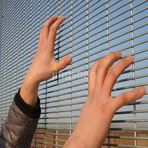 Factory Wholesale High-security 358 Transparent Mesh Fencing, ISO and CE Certified. thumbnail-1
