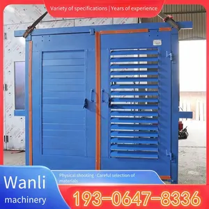 Manufacturer of Fully Automatic Infrared Induction Louvre Adjustable Pressureless Air Doors for Roadways and Single/double-direction Pneumatic Balance Doors Underground thumbnail-1