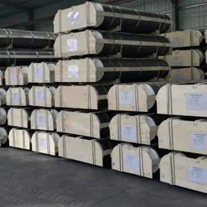 Carbon Graphite Electrode With Nipples RP HP UHP 750mm 700mm 650mm 600mm 550mm 500mm 450mm 400mmCustomized Dia 800-1400mm thumbnail-2