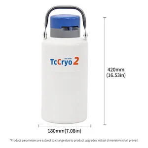 Italy YDS-2 Liquid Nitrogen Semen Tank TcCryo Semen Container Price thumbnail-4