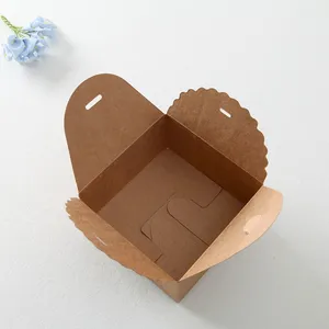 Foldable Kraft Paper Box With Ribbon thumbnail-3