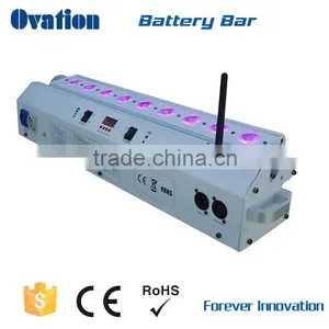 Best Selling RGBWA 5in1 Battery & Wireless DMX Control LED Bar Light/DJ Light thumbnail-3