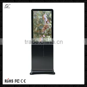 hd Digital Video Monitor Lcd ad Display Stand Iphone Shape Advertising Player 42 Inch Floor Stand Lcd Advertising Player thumbnail-1