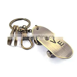 Factory Oem Custom Logo Skateboard Alloy Metal Keychain Models thumbnail-2