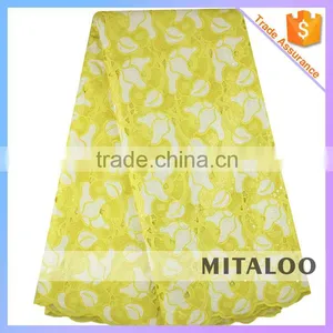 Mitaloo Polyester Hand Cut Lace Sequin Embellished Fabric With Sequins Wedding Dress MOG0188 thumbnail-6