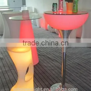 New Fashion Led PE Bar Stool Chair With Remote Control thumbnail-4