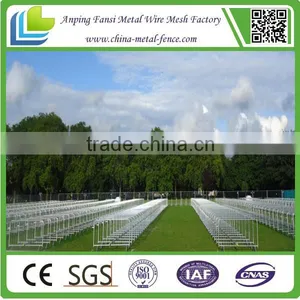Used Red Crowd Control Metal Guardrail for Sale Cheap thumbnail-5