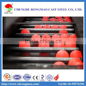 Special High Chrome Casting Steel Balls For Cement Plant / Mining HRC58-65 thumbnail-4