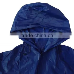 Heat Seal Navy Pvc Rain Coat, Pvc Rainwear for Mens thumbnail-2